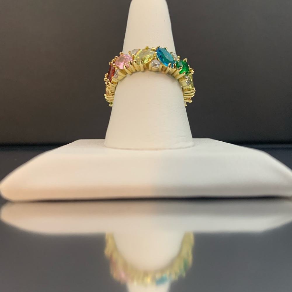 Park Lane “BIJOUX” Multicolor Gemstone Ring Size 10